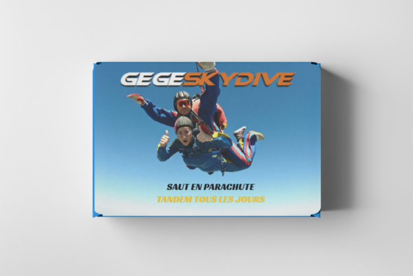 Gege Skydive - Billet Cadeau Saut en Tandem – Tous les Jours Produit 01