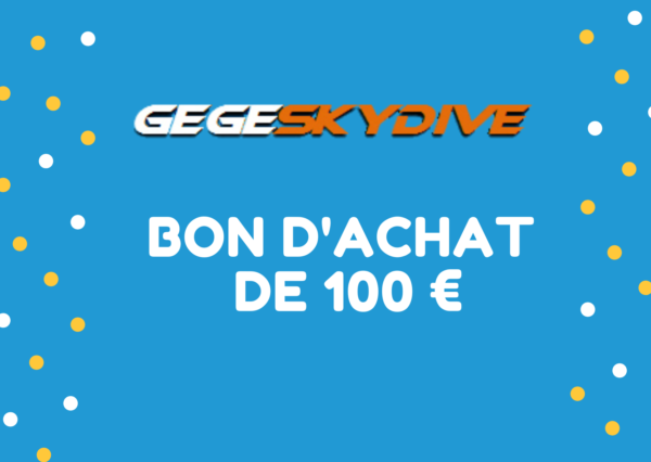 GEGE SKYDIVEBON ACHAT de 100€